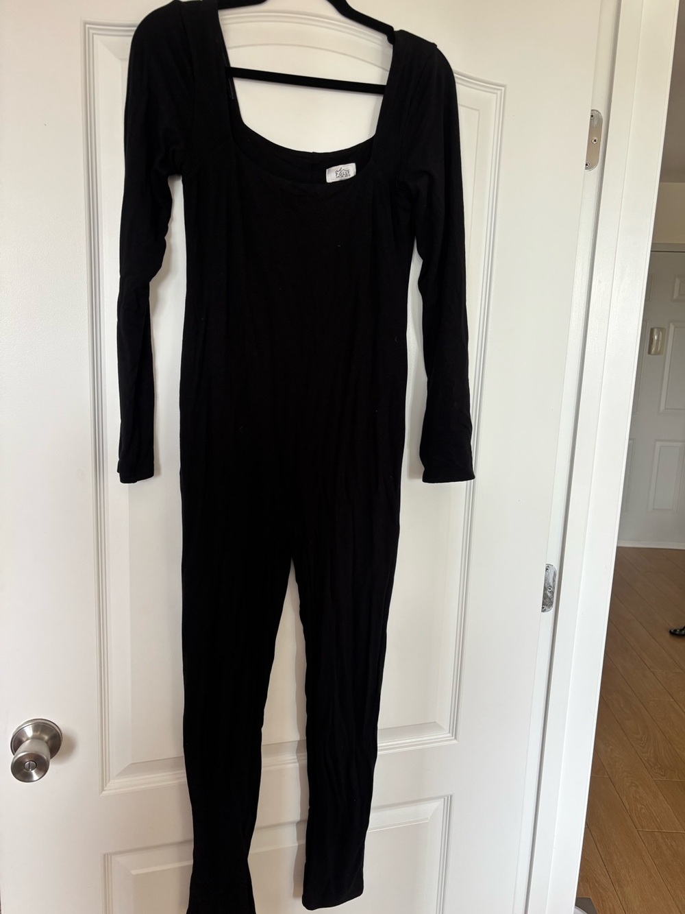 Oh Polly Black Sleeveless One-Piece Bodysuit